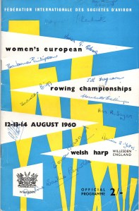 1960 programme autographed by VIII