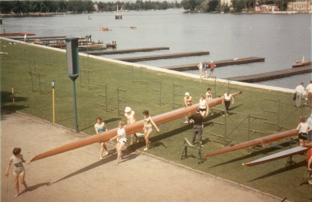 1962 practice outing in swimwear