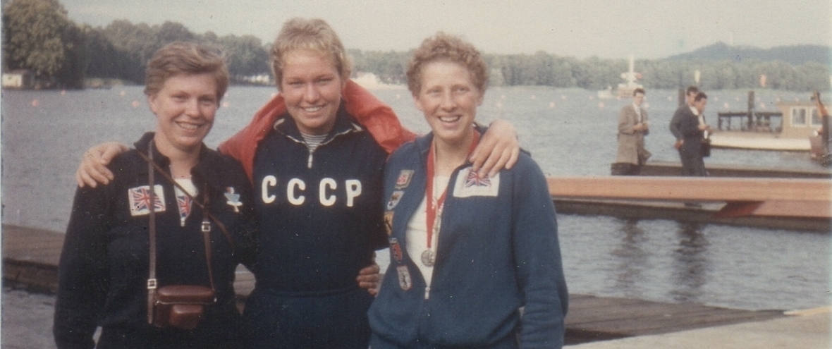 2 British women with a Russian woman