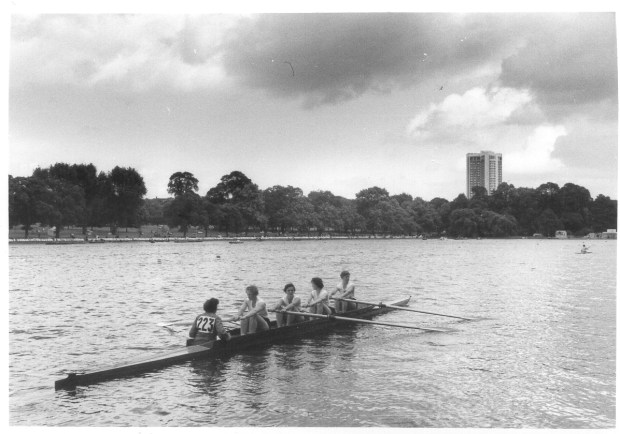 1963 Serpentine regatta UU coxed four