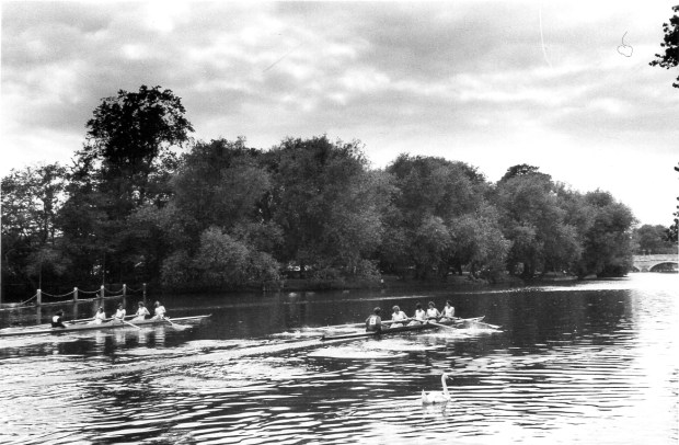 1964 Bedford Regatta UL beating UU by three quarters length
