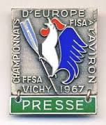 1967 press badge