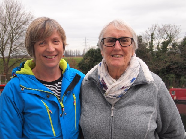 Gill Parker and Barbara Kaye