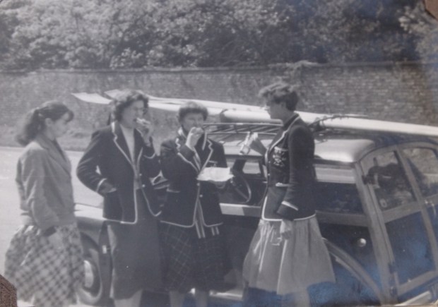 RUWBC with blades on car