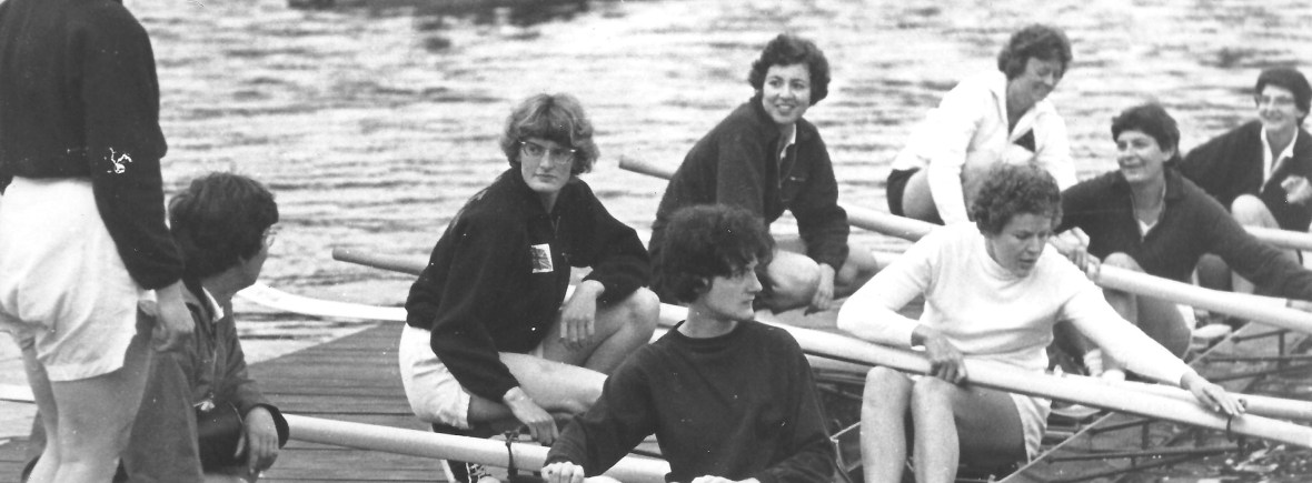 Women's GB eight boating