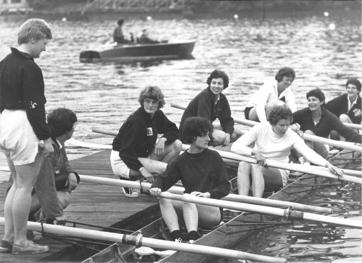 Women's GB eight boating