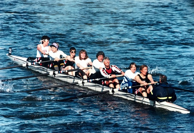 Vets Head - Maurice Rayner coxing