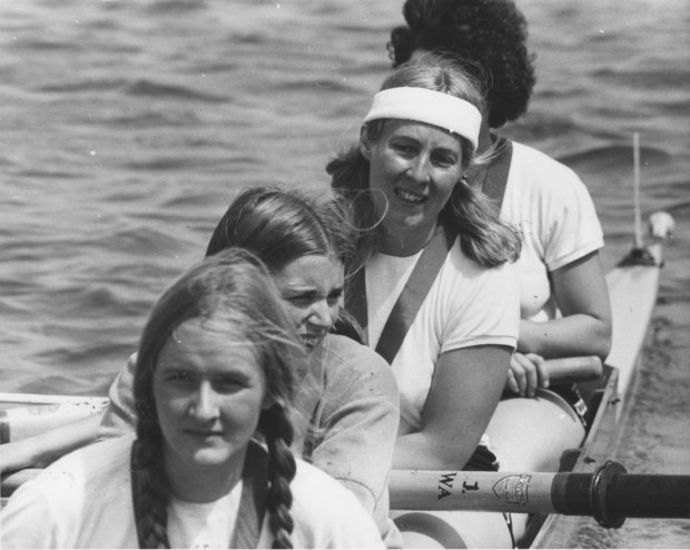 1974-Nat Champs 4+ with medals