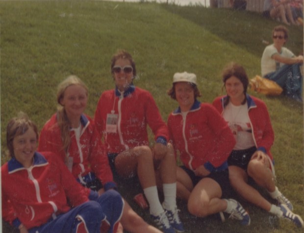 1976 4+ sitting about