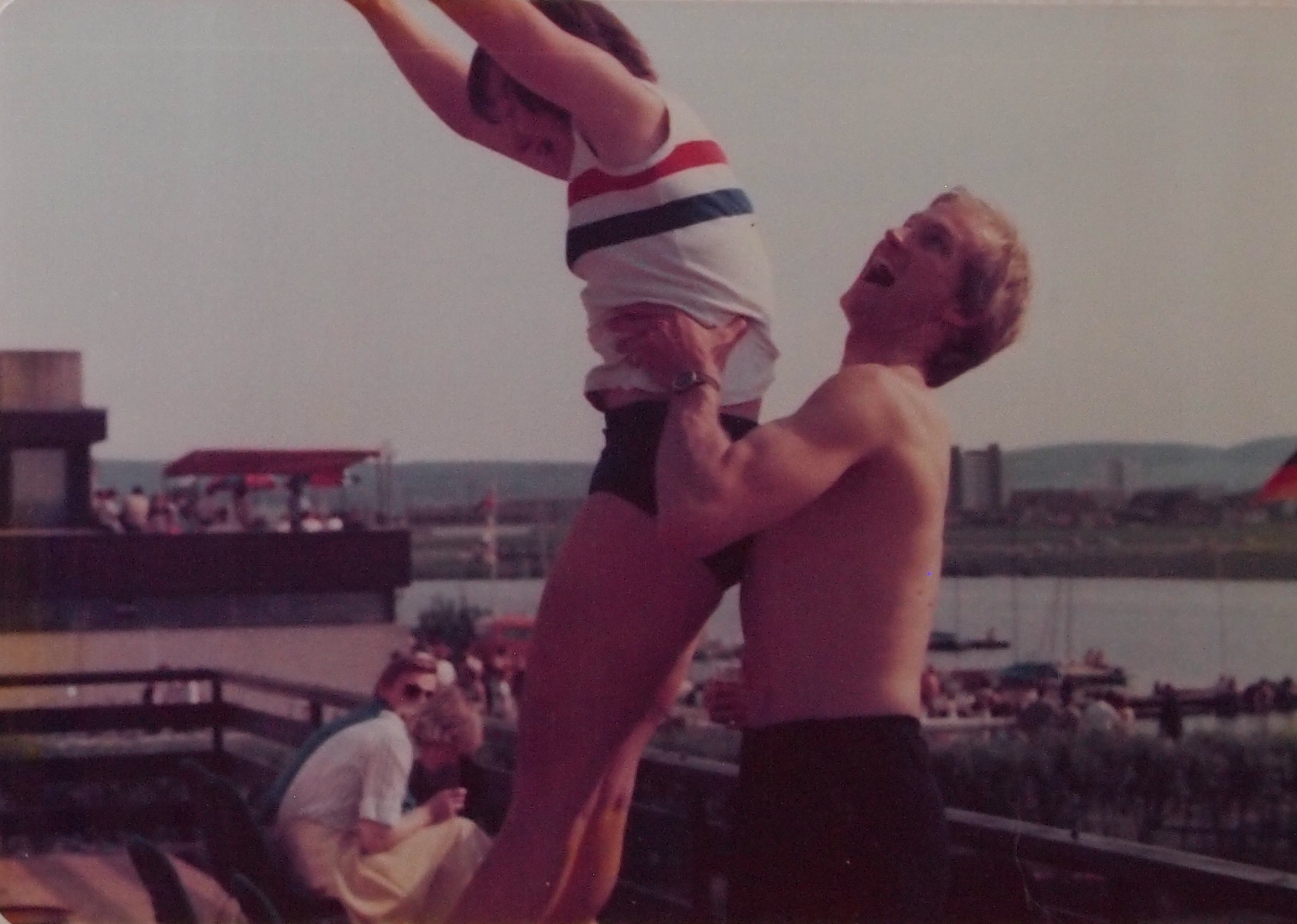 Ballet lift – Chris Blackwall and Gill Webb 1978