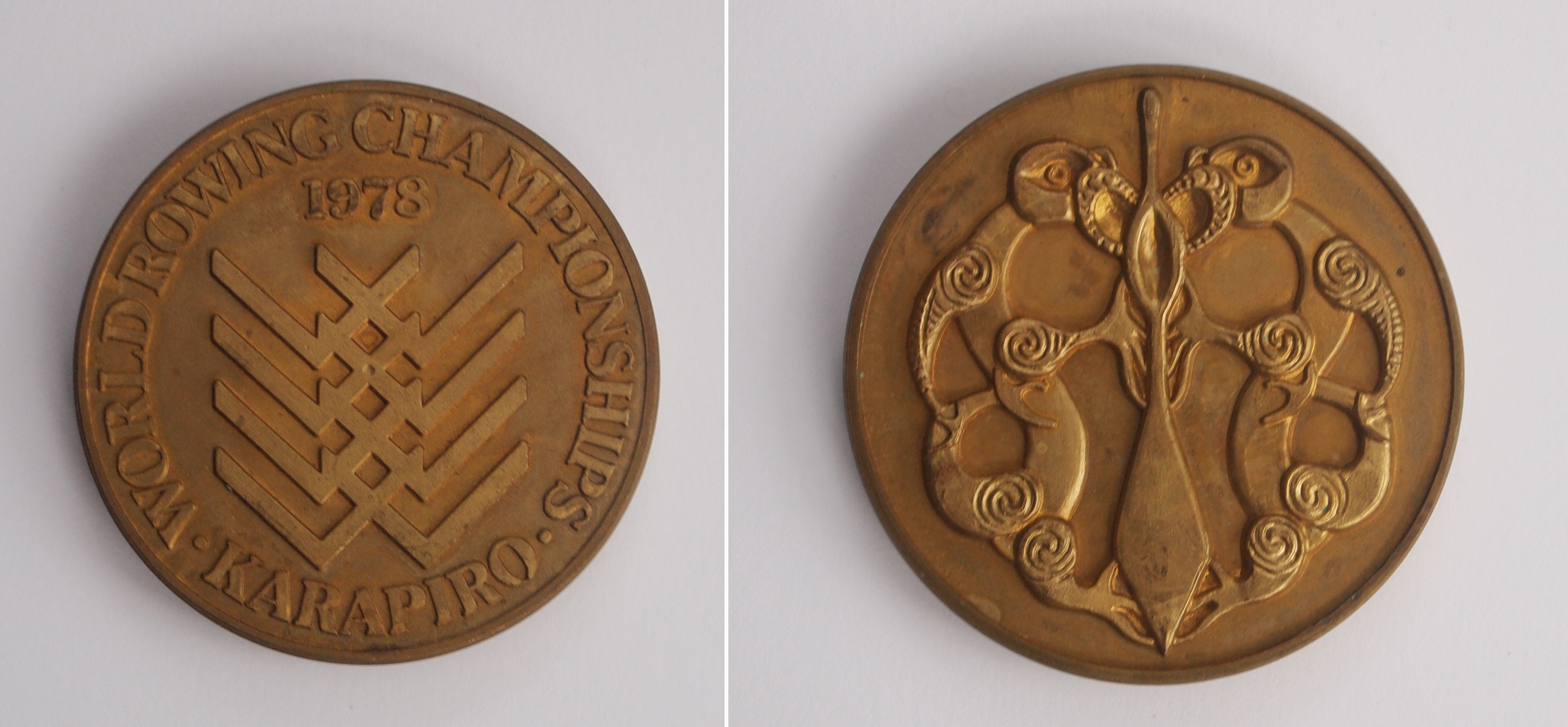 1978 World Rowing Championships commemorative medal