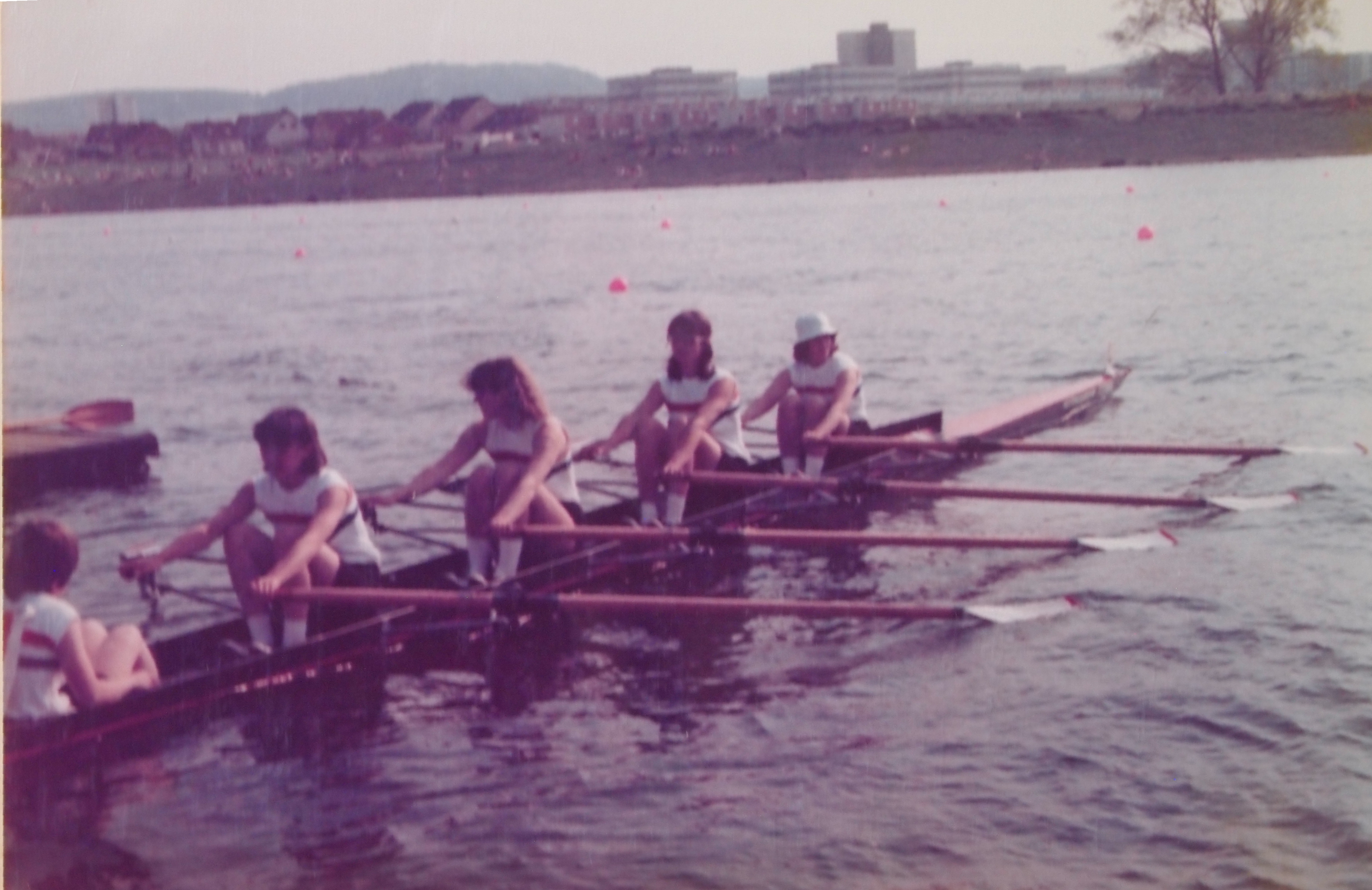 GB women's quad at Salzgitter 1978