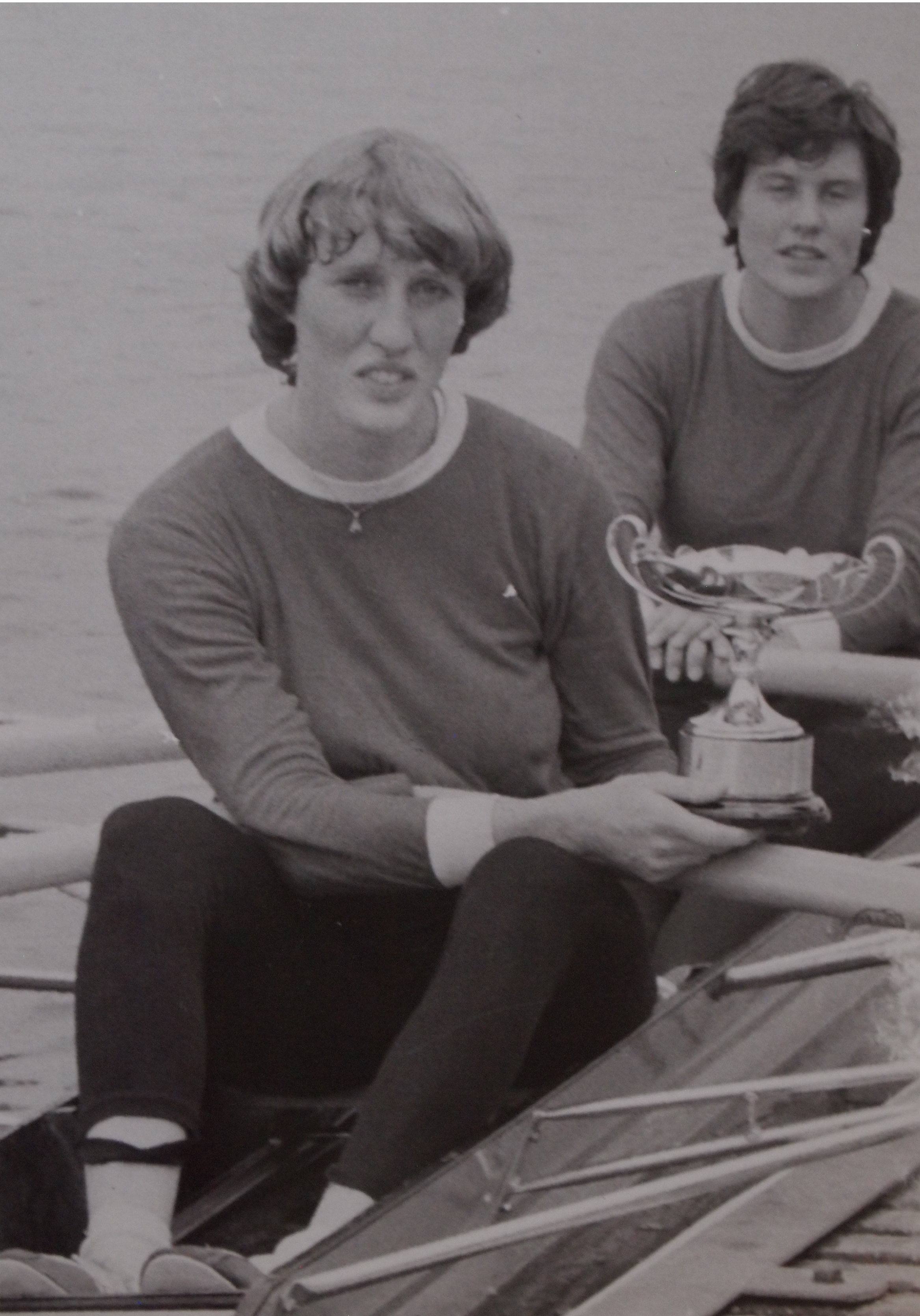 Astrid Ayling and Pauline Hart win the W Peer Cup in 1978