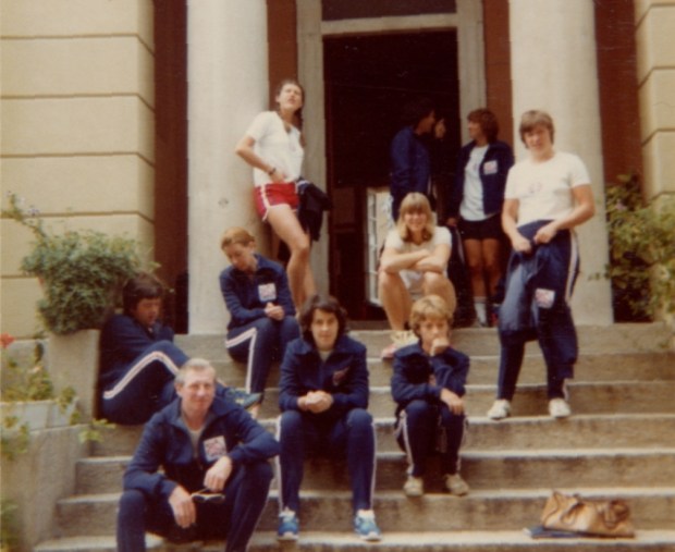 1979-waiting to go training in Varese