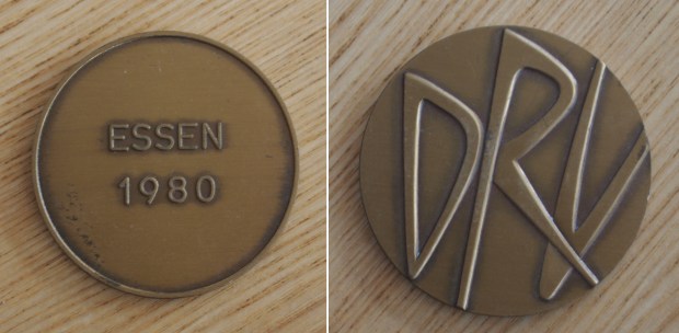1980 Essen regatta medal