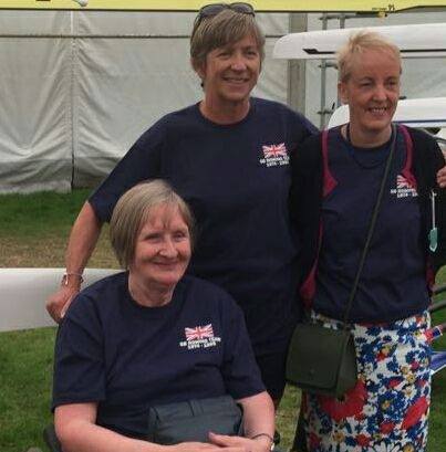 Clare Bayles, Gill Parker, Pauline Wright