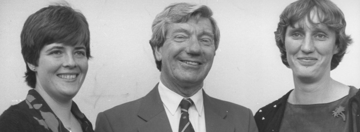 Rosie, Ron and Astrid celebrating at Henley in 1982