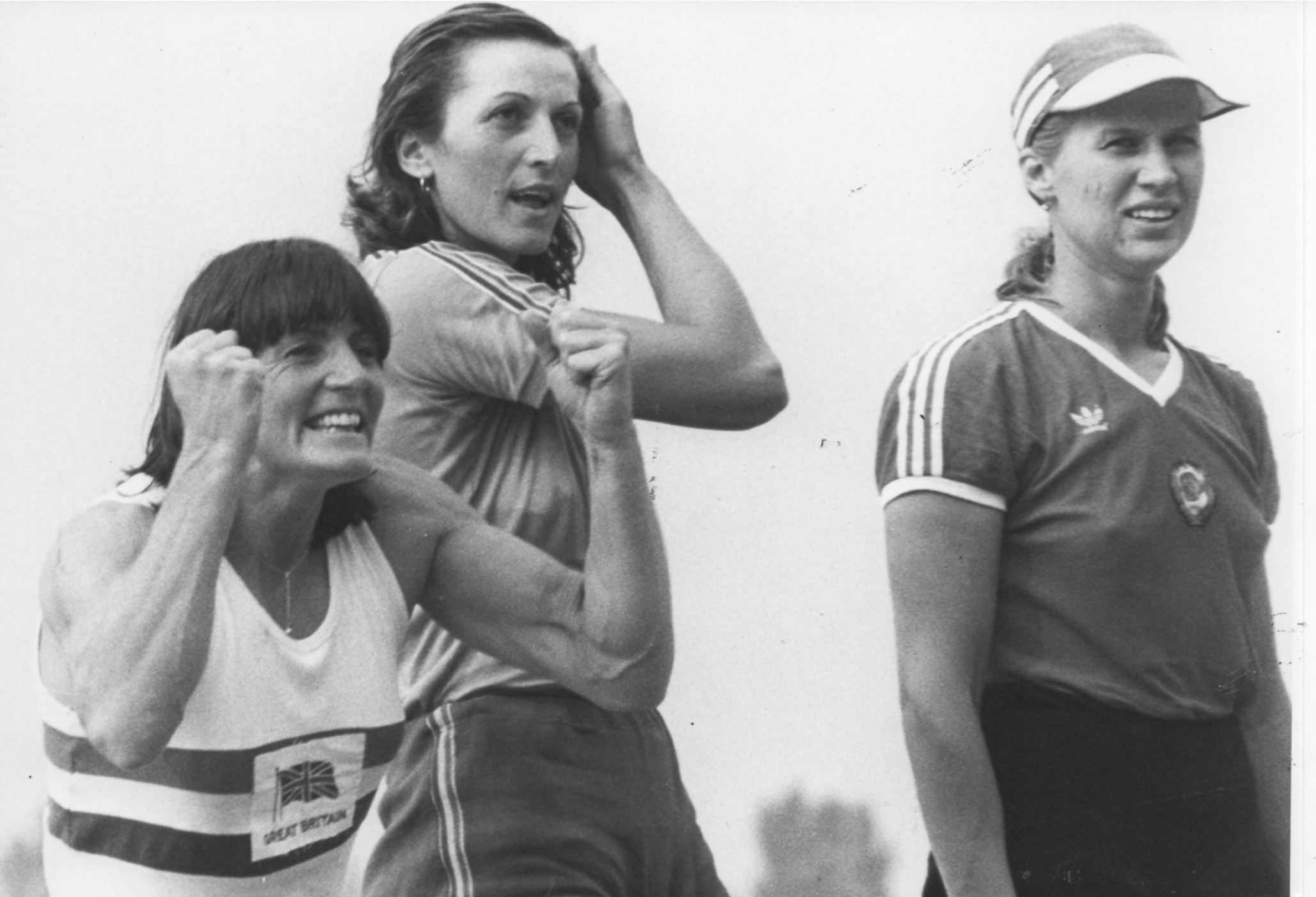 Beryl Mitchel celebrates