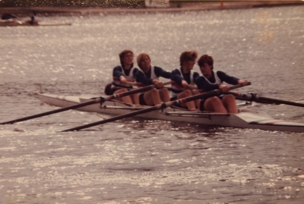 GB women's 4+ in front loader