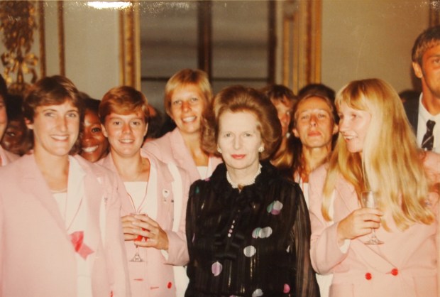 Olympic athletes with Prime Minister