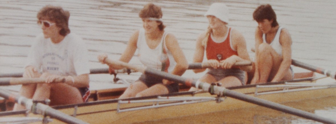 bow four of 1984 GB women's eight