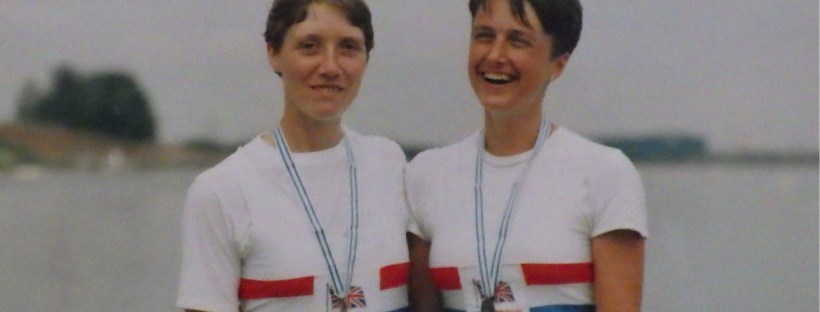 2 women with medals
