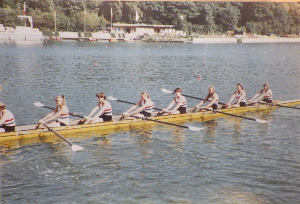 GB women's eight easied