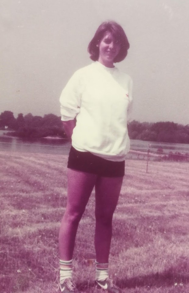 woman standing by riveryoung