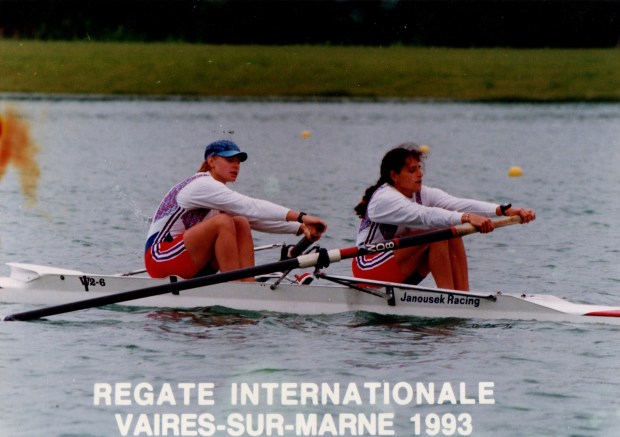 women's pair in 1992 Olympic kit