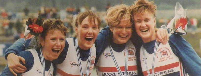 four women - world champions 1993