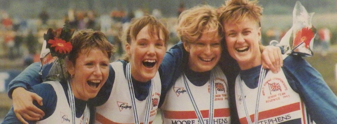 four women - world champions 1993