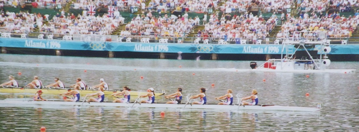 Eights racing at Atlanta 1996