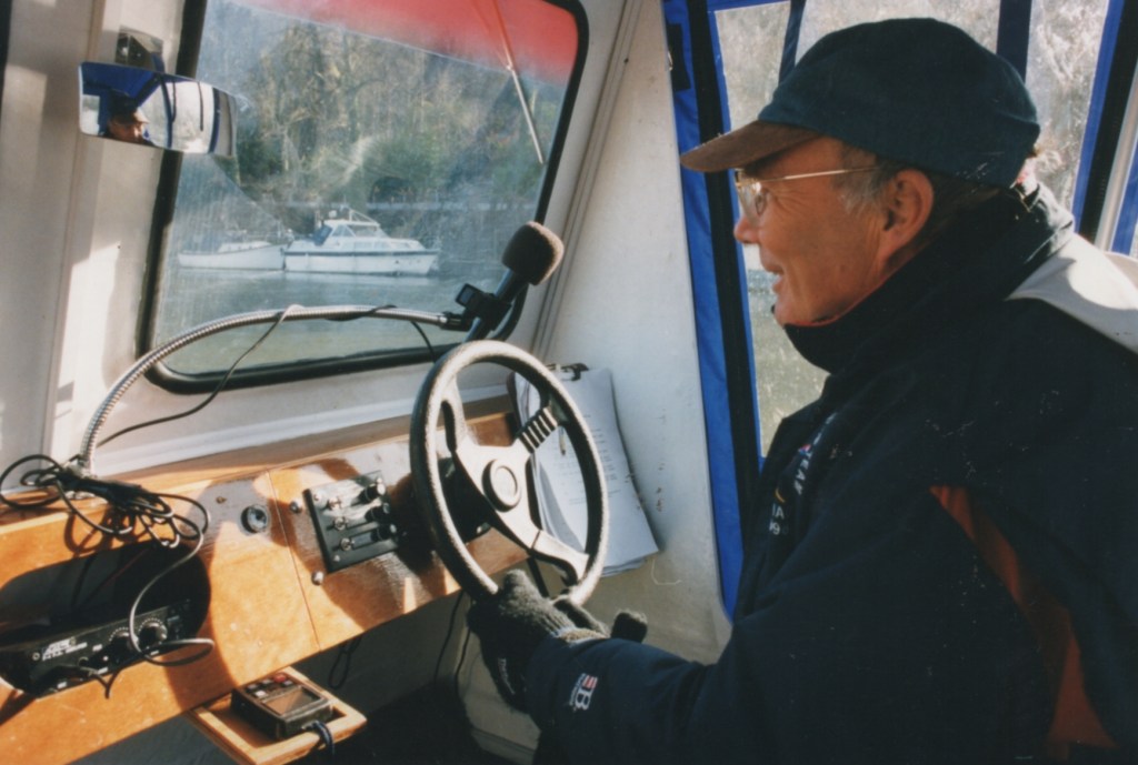 inside the catamaran
