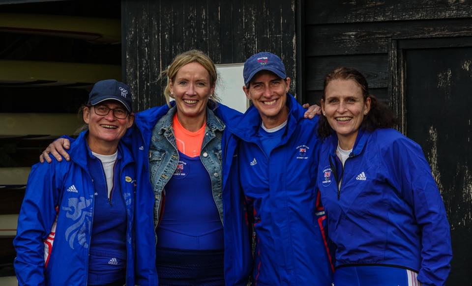 Guin, Gillian, Katherine and Miriam in 2020