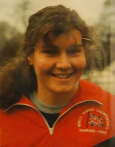 Woman in 1995 GB splash top