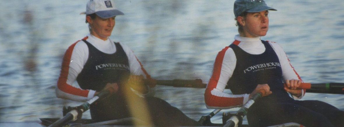 Sarah Birch and Jo Nitsch in double scull